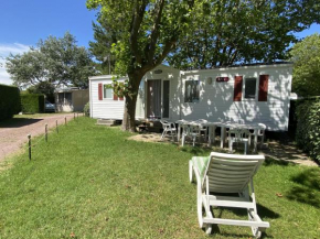 Mobil-home 3 chambres proche plage à Fouras, idéal 6 pers., équipement complet, calme assuré. - FR-1-709-68